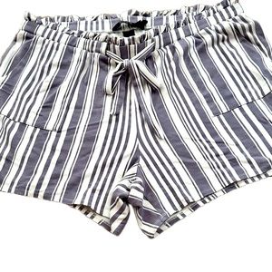 Torrid Stripe Paper Bag Shorts